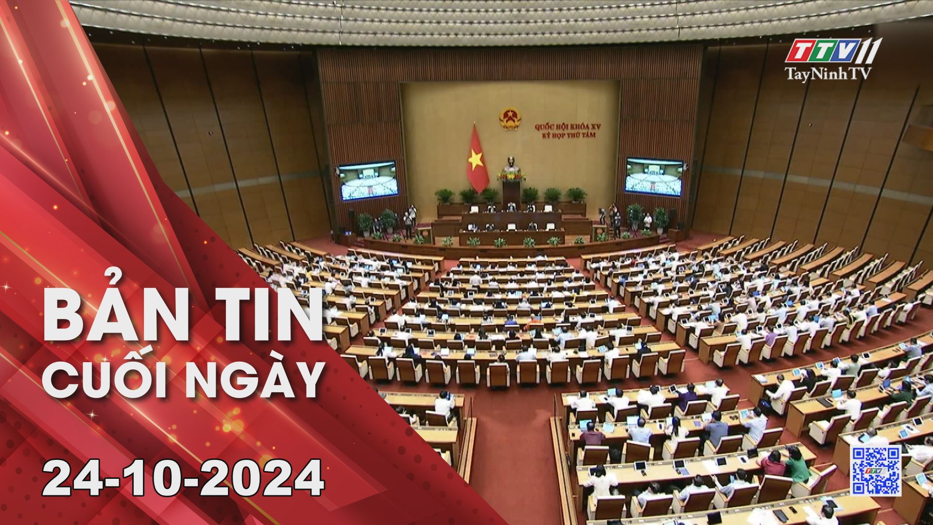 Bản tin cuối ngày 24-10-2024 | Tin tức hôm nay | TayNinhTV